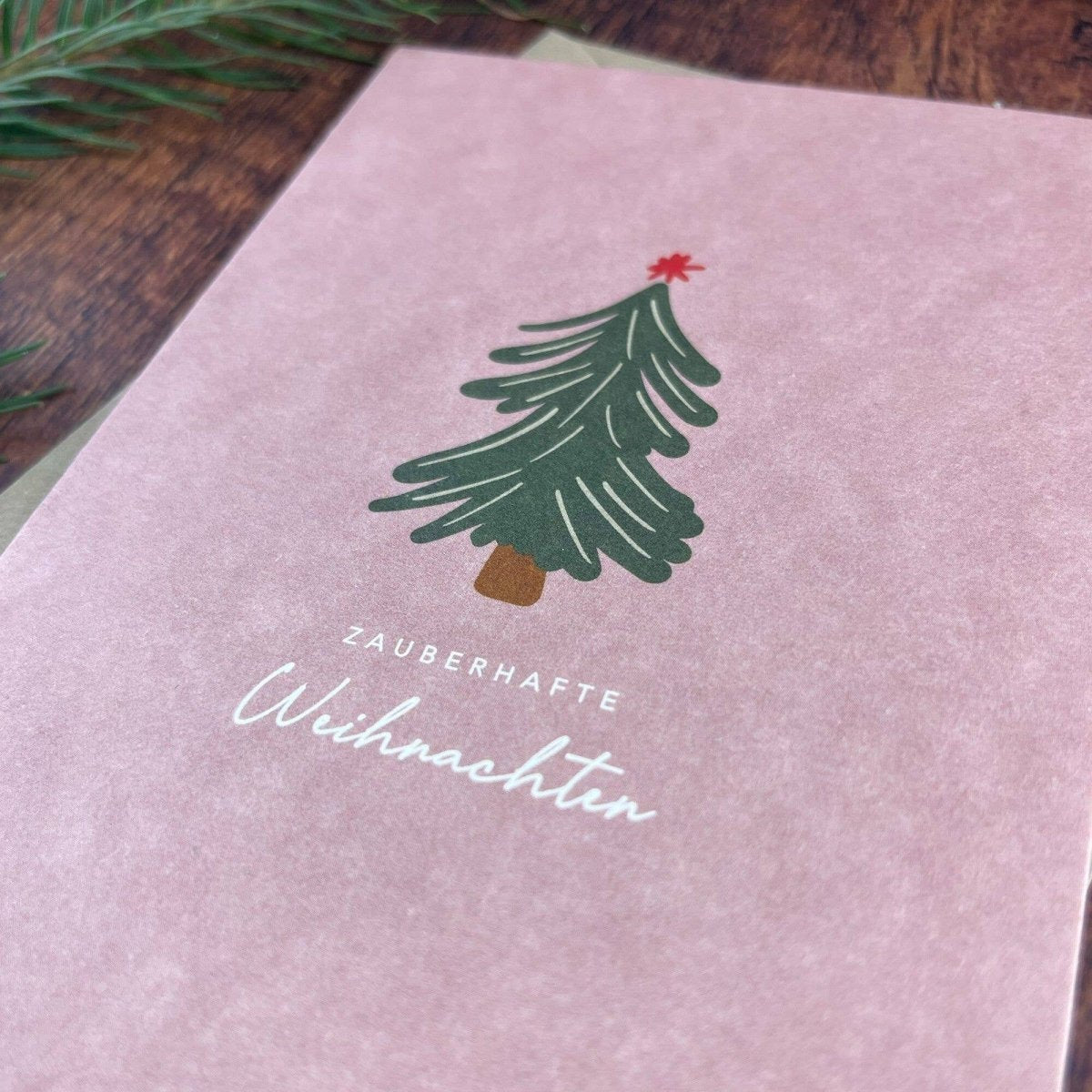 FROHE WEIHNACHTEN | Weihnachtskarte - RudisRudel