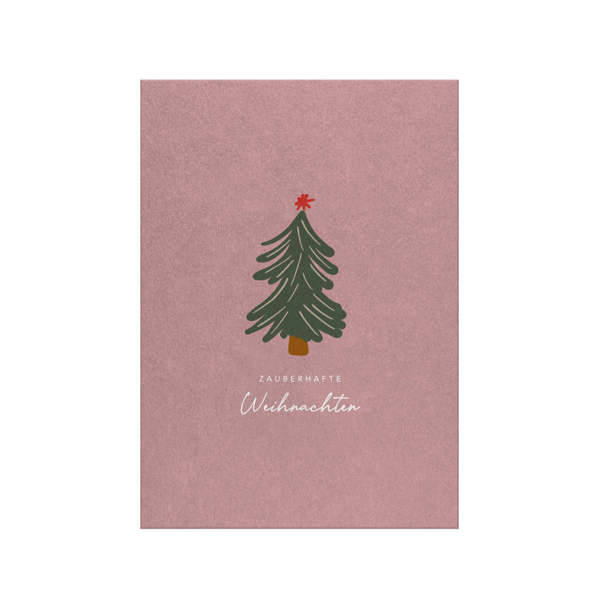 FROHE WEIHNACHTEN | Weihnachtskarte - RudisRudel