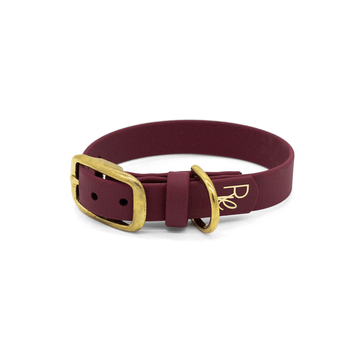 Halsband aus Biothane 16/19/25mm | SONDERFARBE BRAUN - RudisRudel