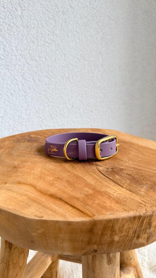 Halsband Biothane 19mm MAUVE HU 25 - RudisRudel