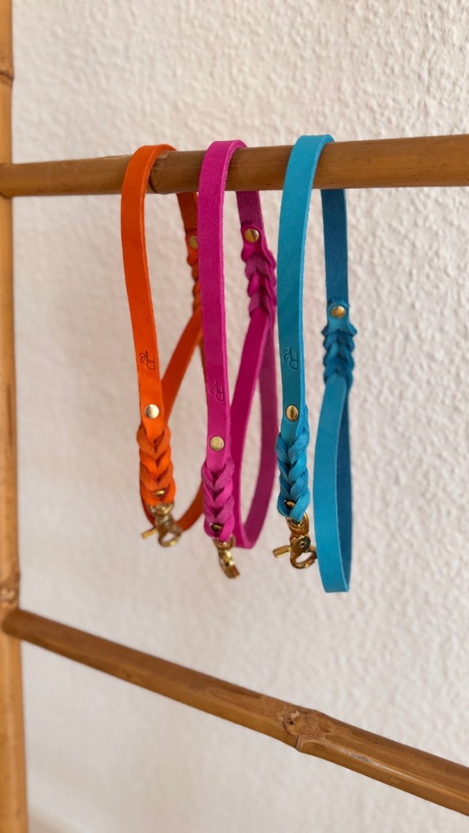 Handschlaufen Fettleder 15mm | COLOUR CLASH COLLECTION - RudisRudel