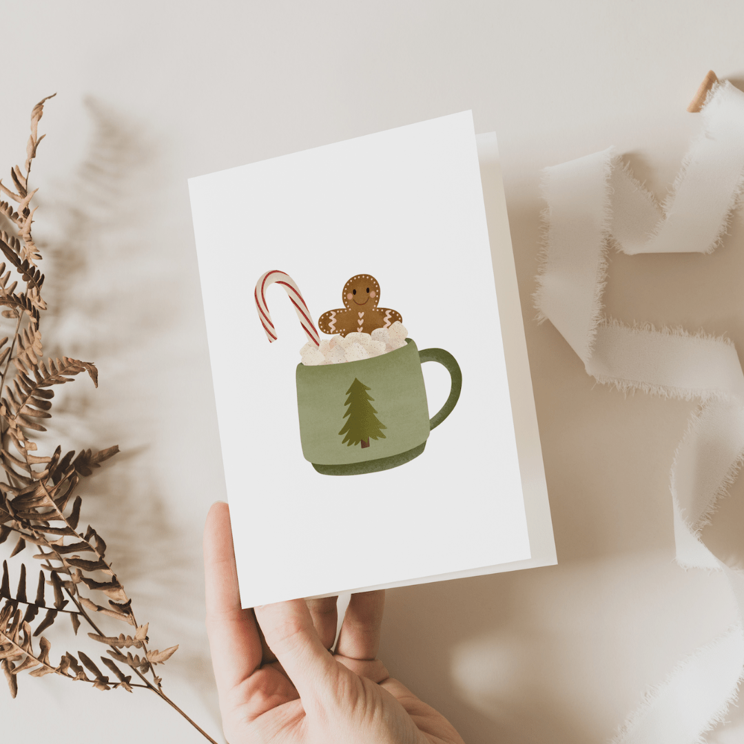 HOT CHOCOLATE | Weihnachtskarte - RudisRudel