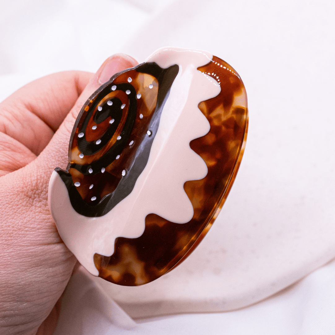 KANELBULLE | Haarklammer Zimtschnecke - RudisRudel