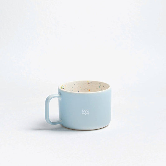 KONFETTI | Dog Mom Becher, pastellblau - RudisRudel