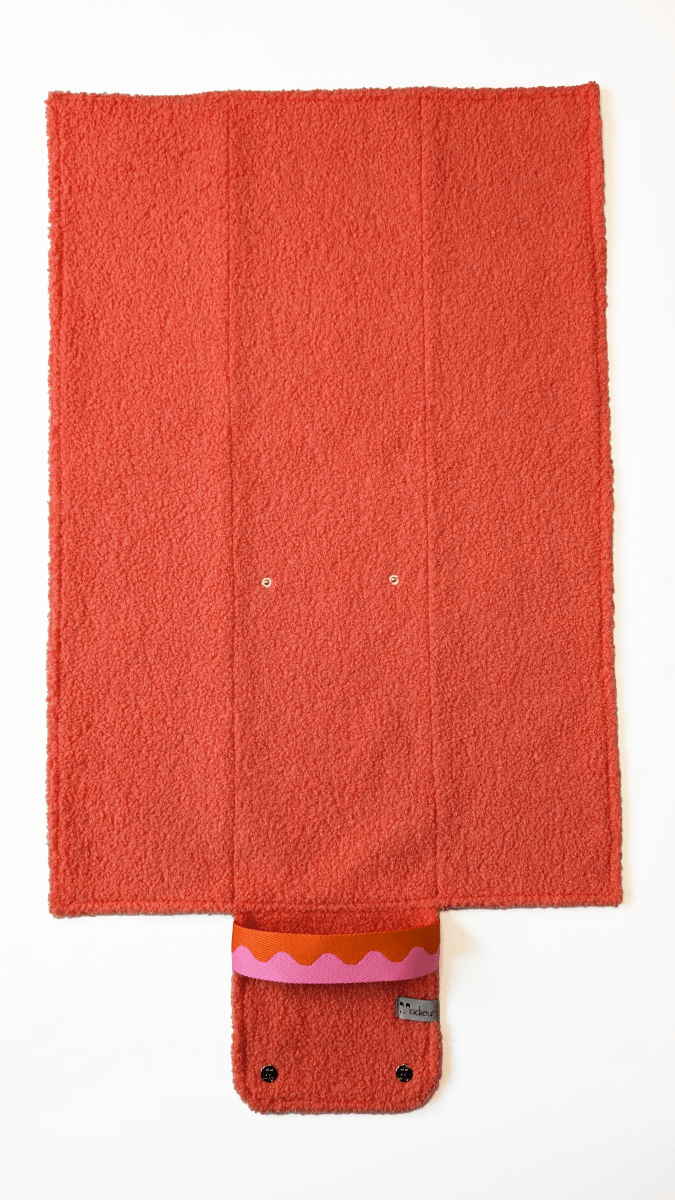 MADIEUR TO GO | Reisedecke orange | SUMMER EDITION - RudisRudel