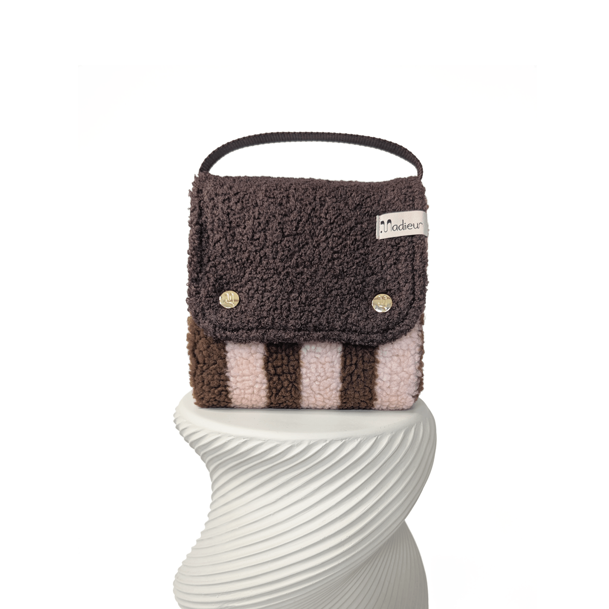 MADIEUR TO GO | Reisedecke Rosé Stripes - RudisRudel