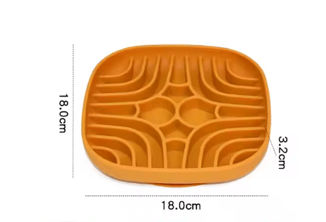 MAZE | Schleckmatte orange - RudisRudel
