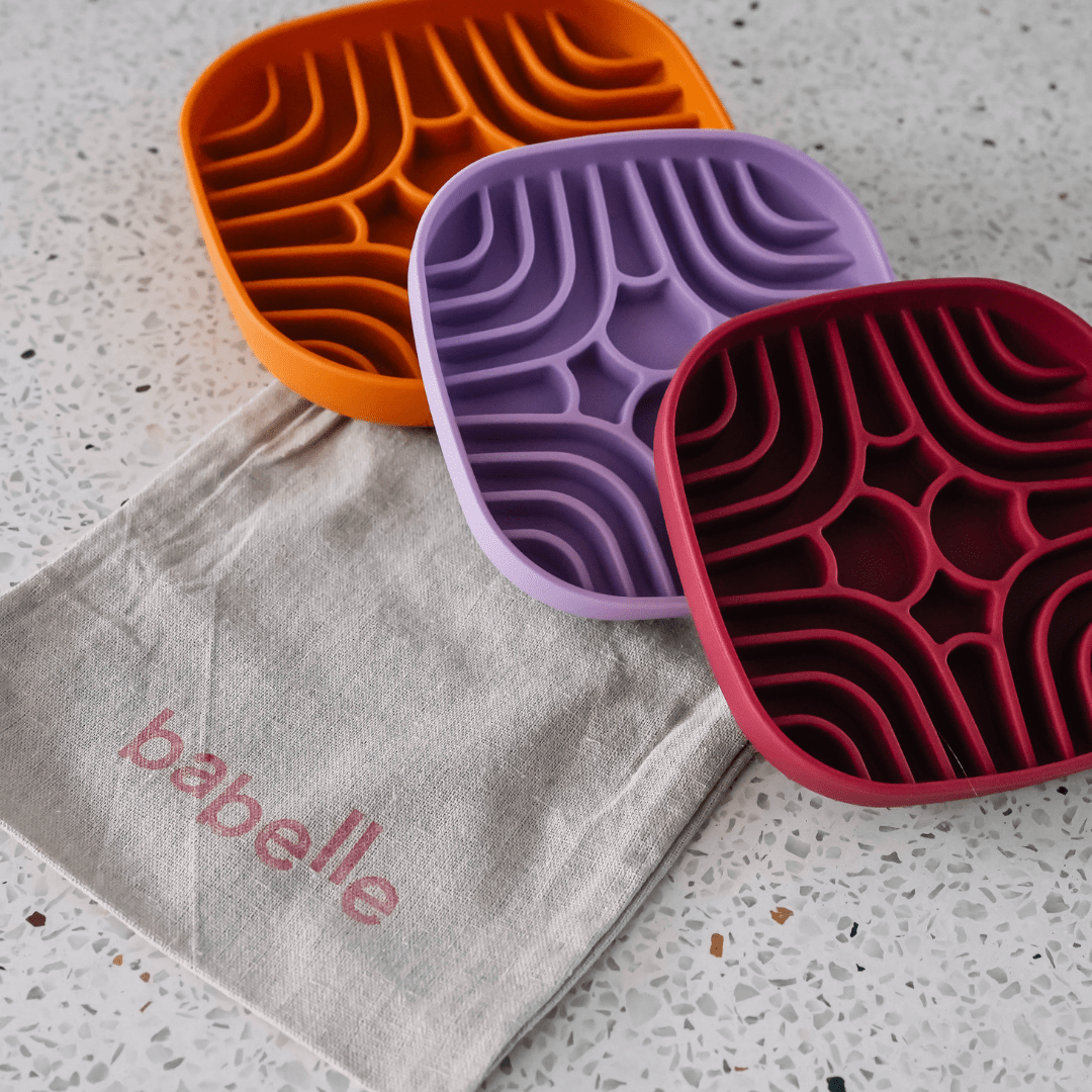 MAZE | Schleckmatte orange - RudisRudel
