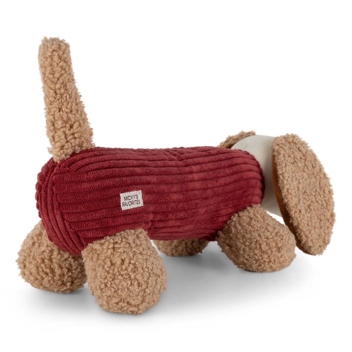MICKY | Hundespielzeug, merlot - RudisRudel