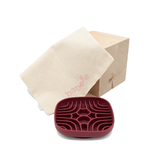 MINI MAZE | Schleckmatte burgundy - RudisRudel