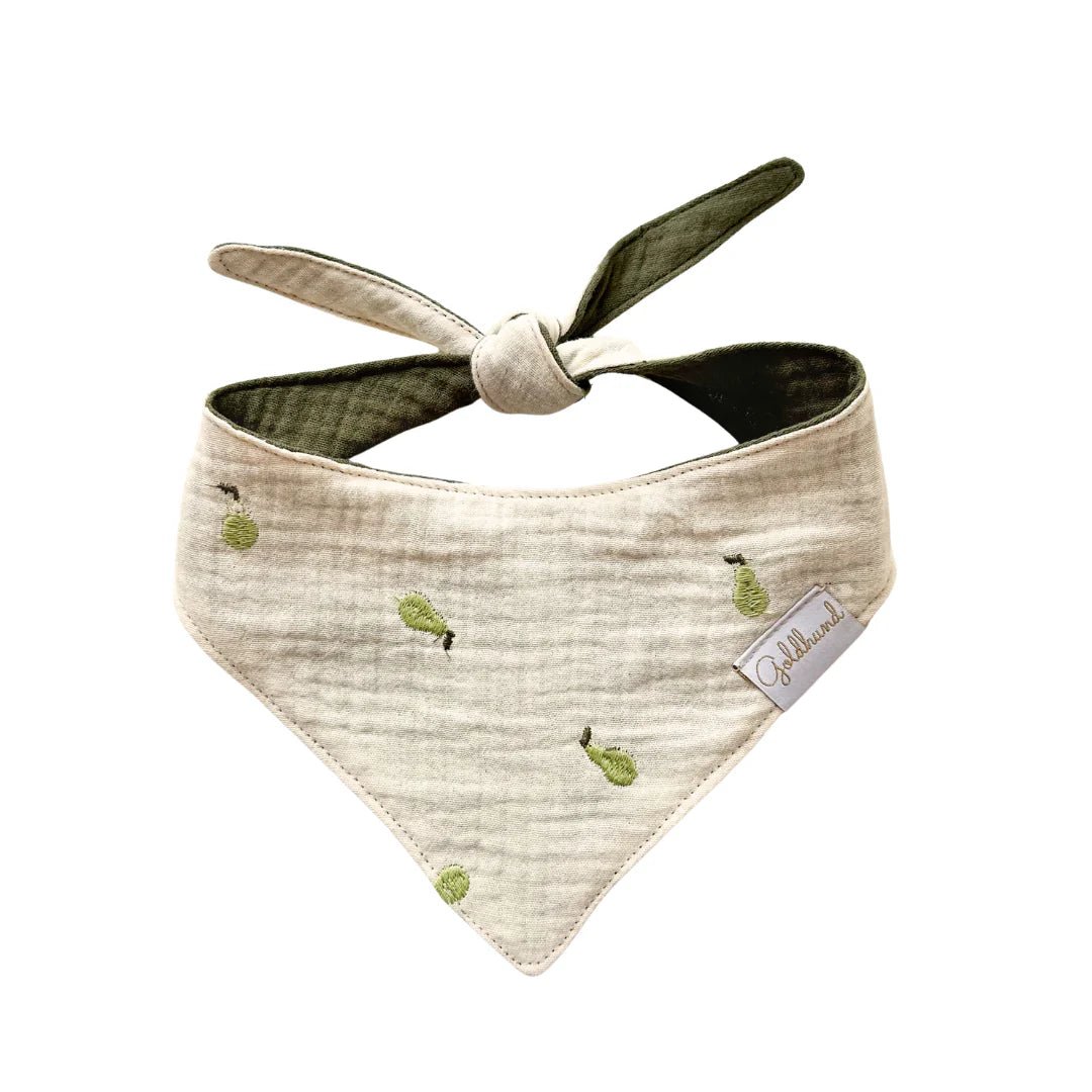 PEAR | Halstuch mit Birnenstickerei - RudisRudel