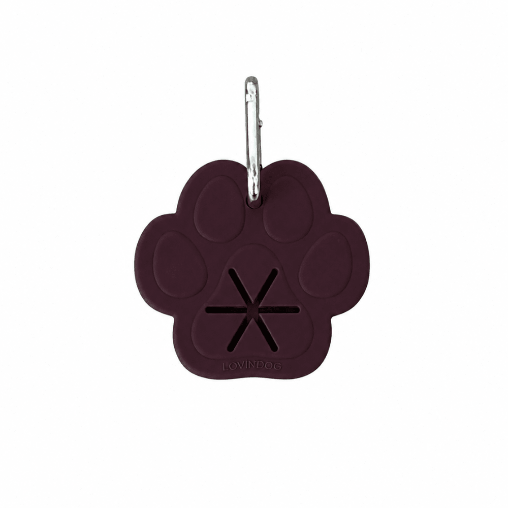 PFOTE | Kotbeutelhalter aubergine - RudisRudel