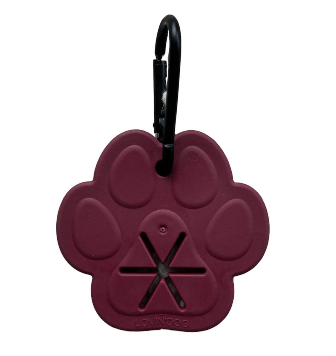 PFOTE | Kotbeutelhalter burgundy - RudisRudel