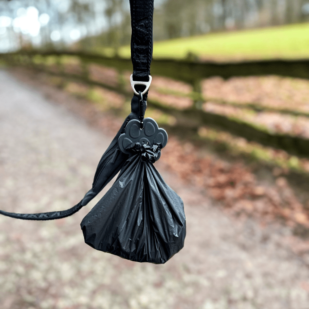 PFOTE | Kotbeutelhalter dunkelbraun - RudisRudel