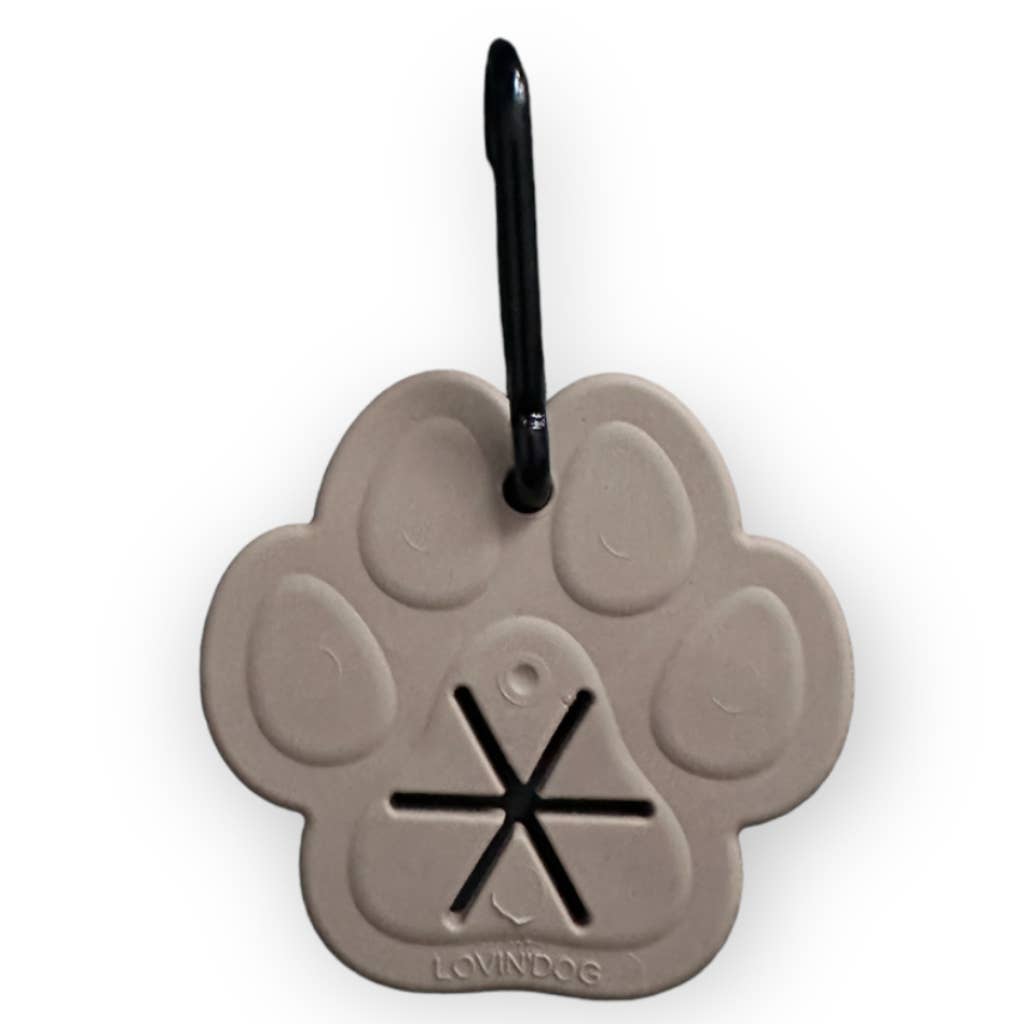 PFOTE | Kotbeutelhalter taupe - RudisRudel