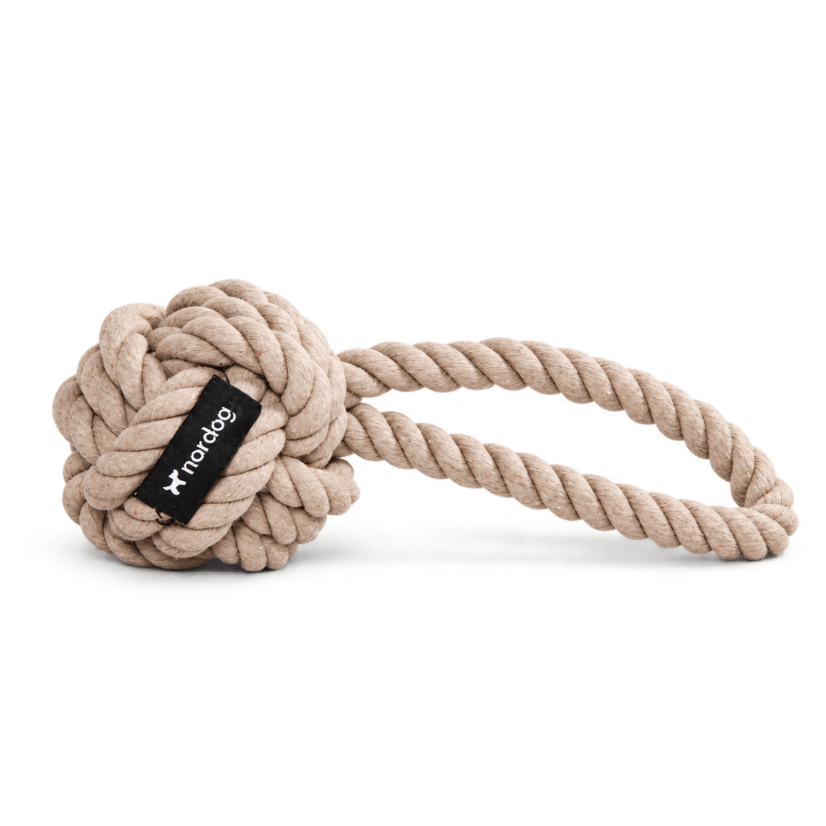 ROPE TOY | Zergelspielzeug, taupe - RudisRudel