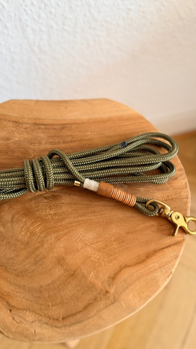 Schleppleine aus Paracord 5m lang | BOHO CHIC COLLECTION - RudisRudel