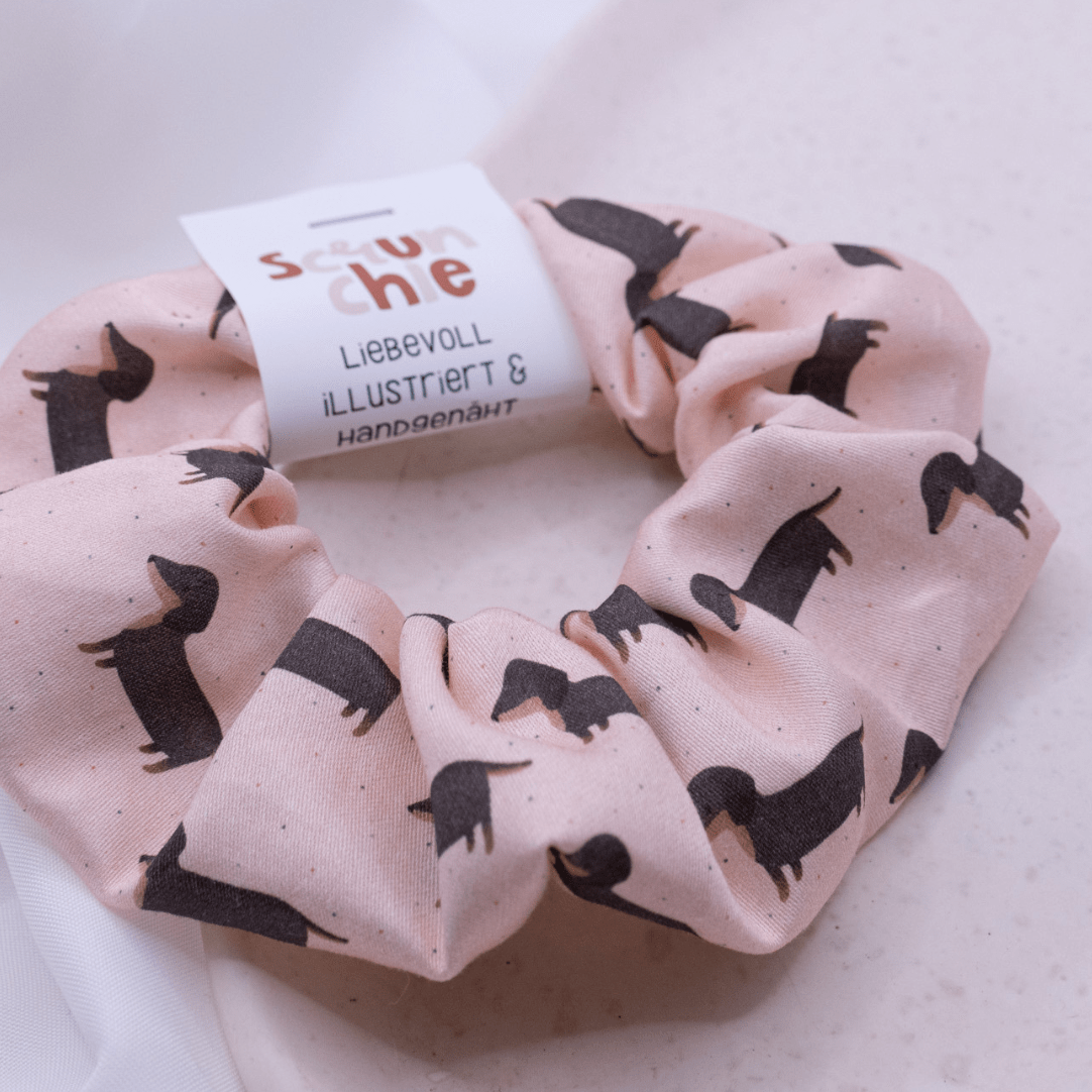 SCRUNCHIE | Dackel Haargummi - RudisRudel