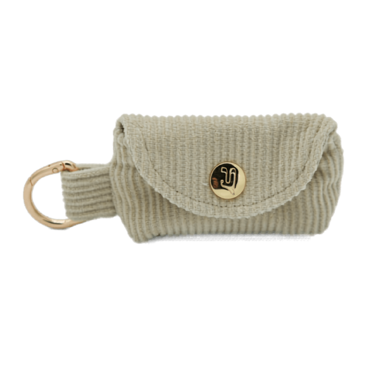 SIDEKICK | Kotbeutelspender aus Cord, beige - RudisRudel