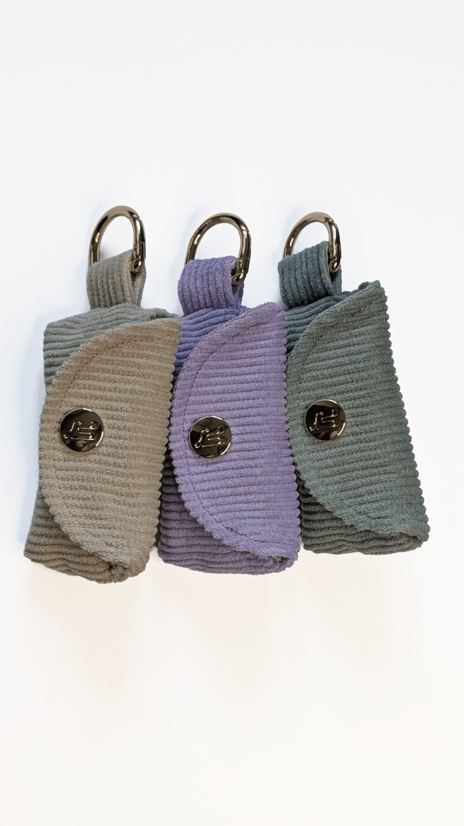 SIDEKICK | Kotbeutelspender aus Cord, beige - RudisRudel