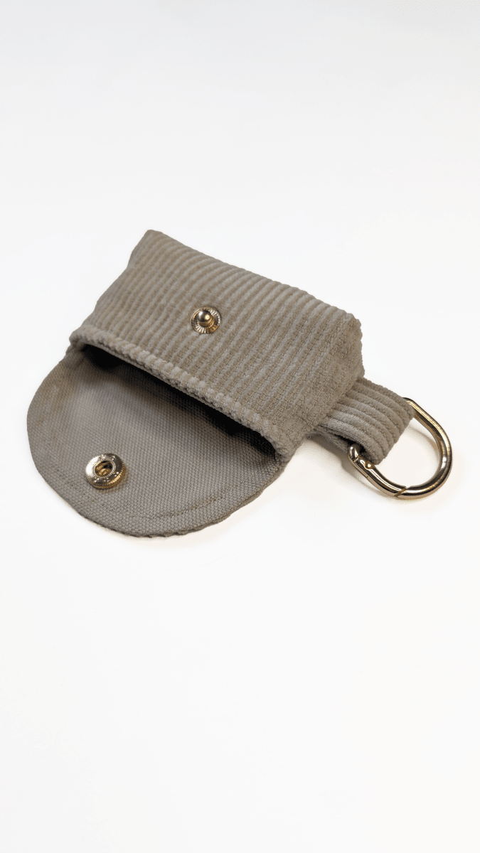SIDEKICK | Kotbeutelspender aus Cord, beige - RudisRudel