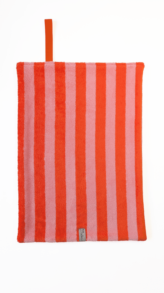 SUNSTRIPES | Pfotentuch orange/rosa - RudisRudel