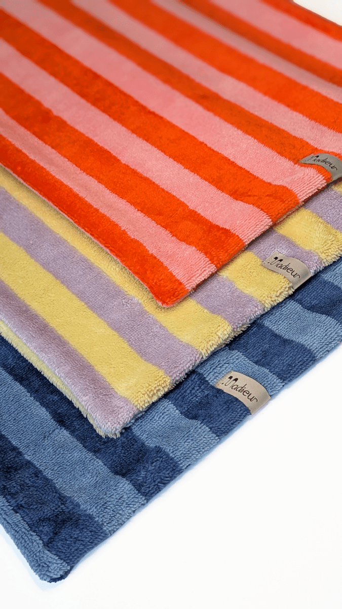 SUNSTRIPES | Pfotentuch orange/rosa - RudisRudel