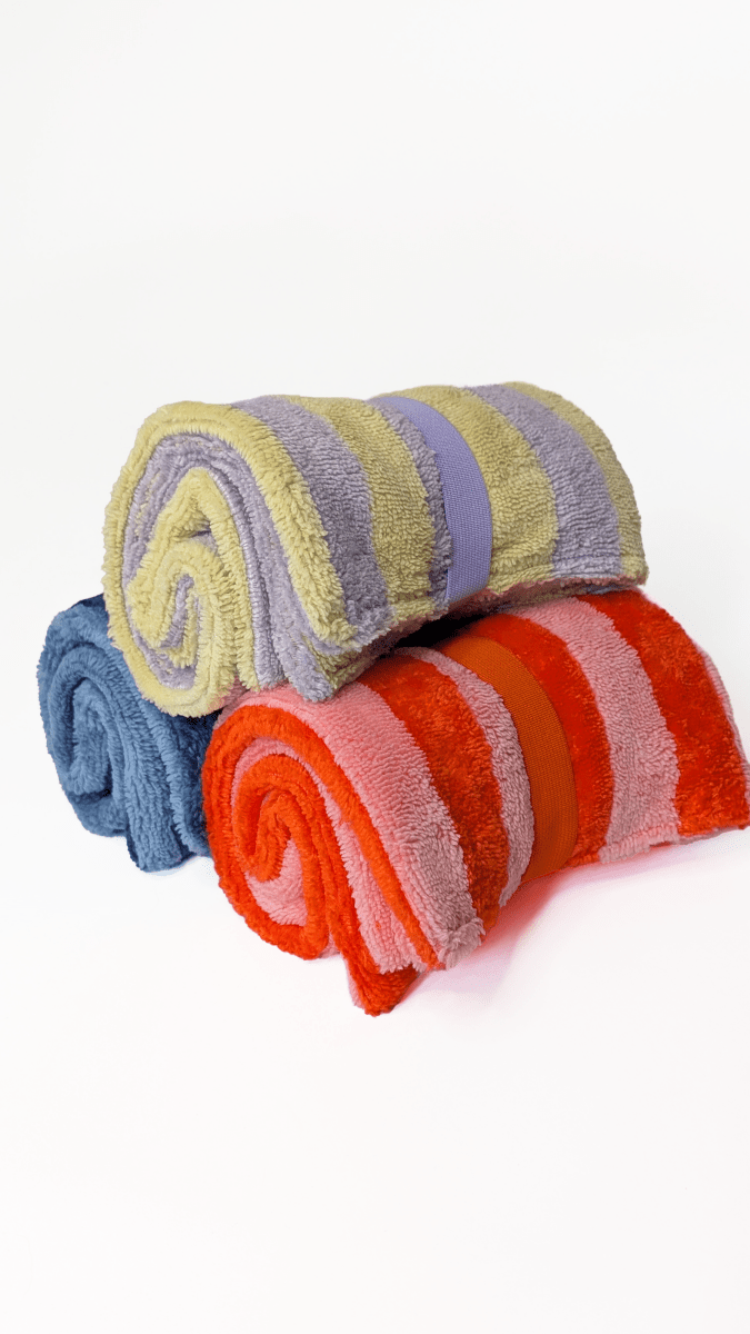 SUNSTRIPES | Pfotentuch orange/rosa - RudisRudel
