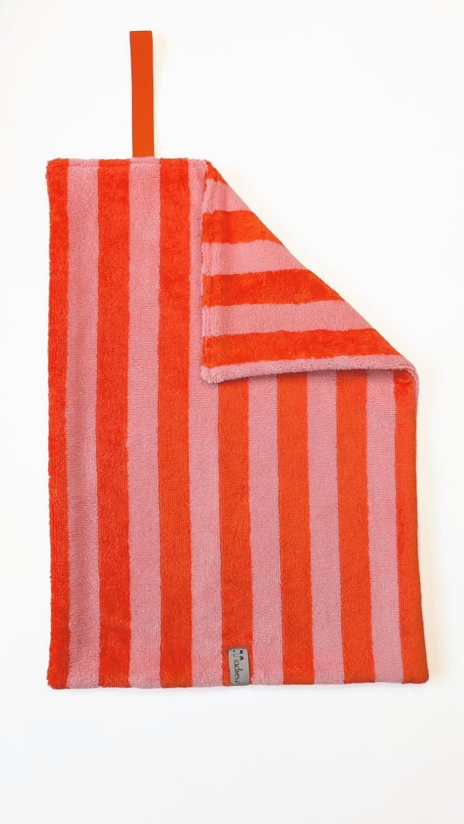 SUNSTRIPES | Pfotentuch orange/rosa - RudisRudel