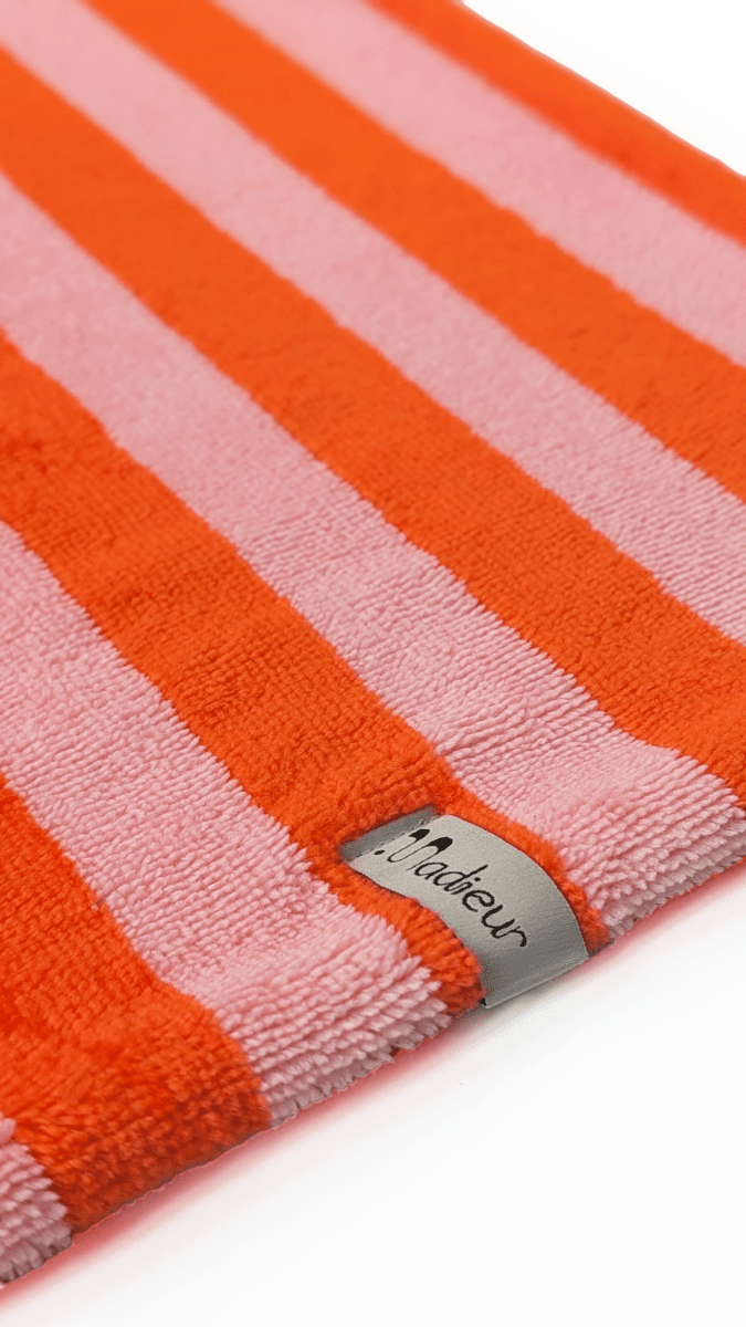 SUNSTRIPES | Pfotentuch orange/rosa - RudisRudel