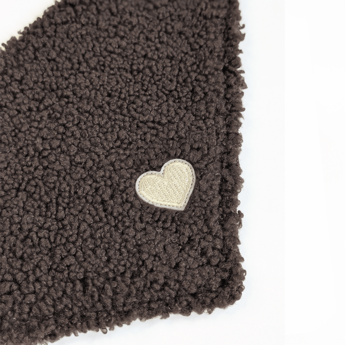 TEDDY HEART | Wendehalstuch mit Herzpatch - RudisRudel