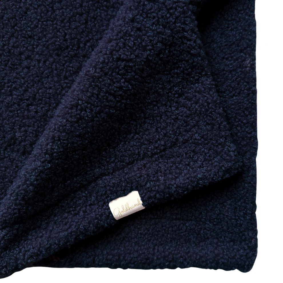 TEDDY | Kuscheldecke dunkelblau - RudisRudel