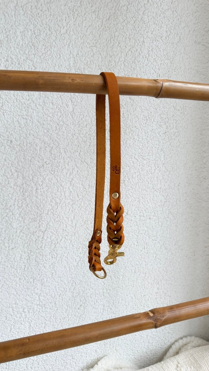 Unterteil Fettleder 15mm COGNAC - RudisRudel