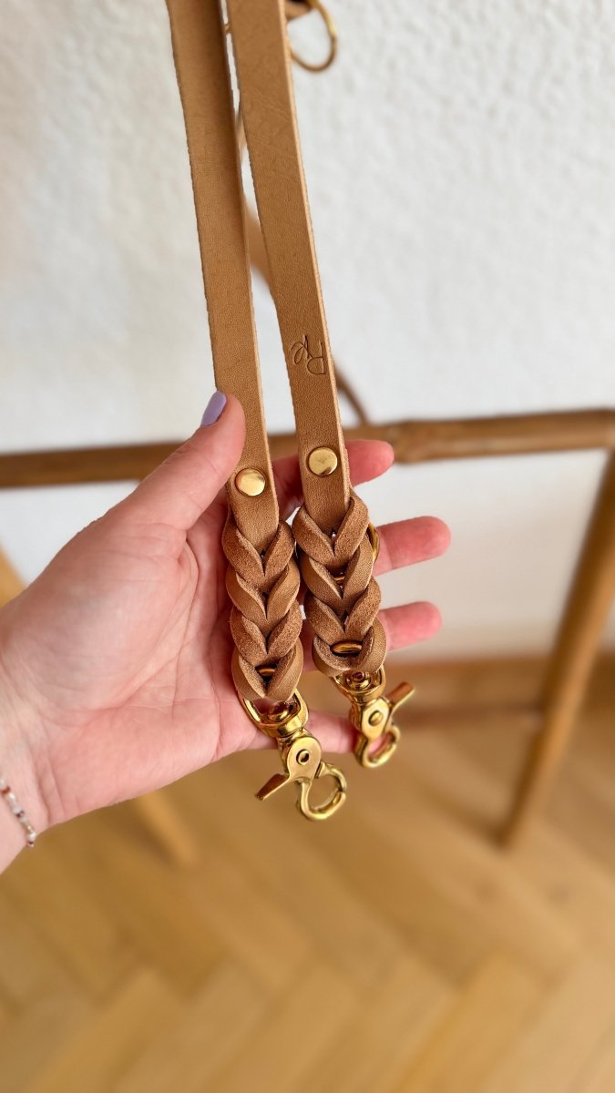 verstellbare Handschlaufe aus Fettleder 15mm | BOHO CHIC COLLECTION - RudisRudel