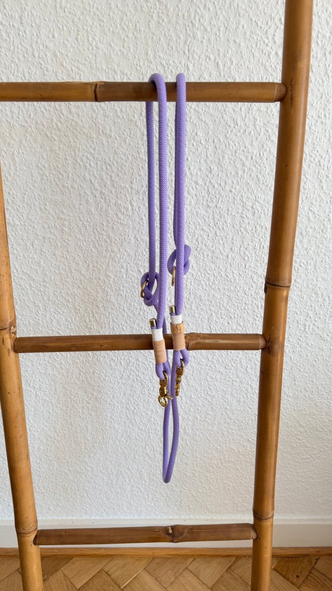 verstellbare Leine aus Tauseil 10mm | PASTEL DREAMS COLLECTION - RudisRudel