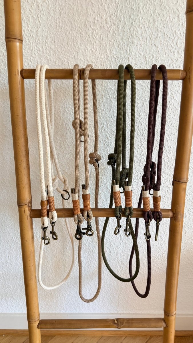 verstellbare Leinen aus Tauseil 10mm | BOHO CHIC COLLECTION - RudisRudel