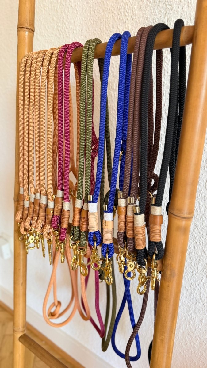 verstellbare Leinen aus Tauseil 10mm | BOHO CHIC COLLECTION - RudisRudel