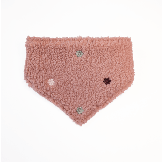 VINTAGE MEADOW | Wendehalstuch mit Blumenstickerei - RudisRudel