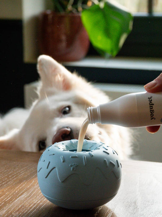 YOOMY DONUT | Beschäftigungsspielzeug, pastellblau - RudisRudel