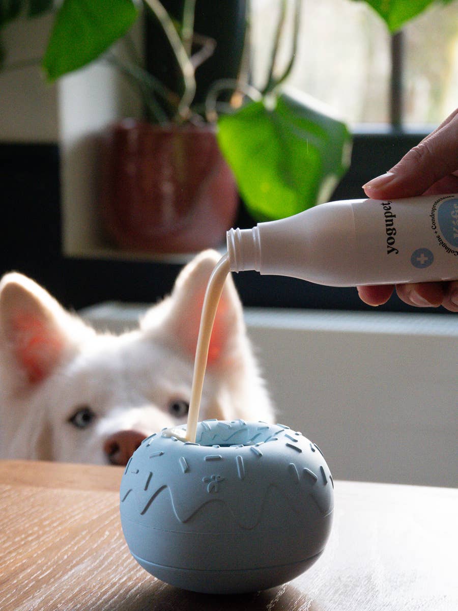 YOOMY DONUT | Beschäftigungsspielzeug, pastellblau - RudisRudel